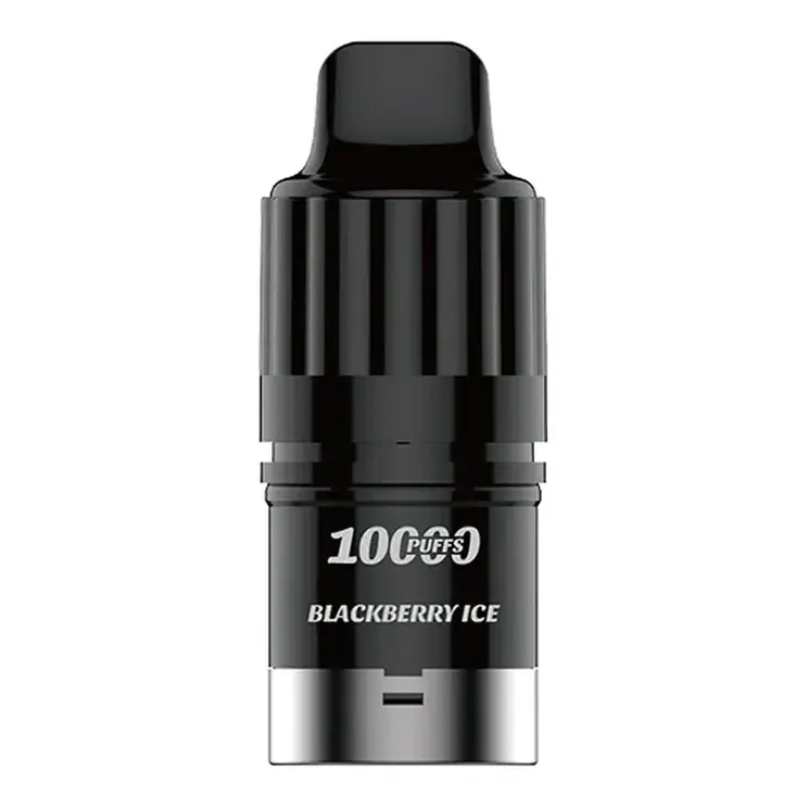 IGET Bar Plus S3 Pods 10000 Blackberry Ice disposable vape in Blackberry Ice, product photo on white