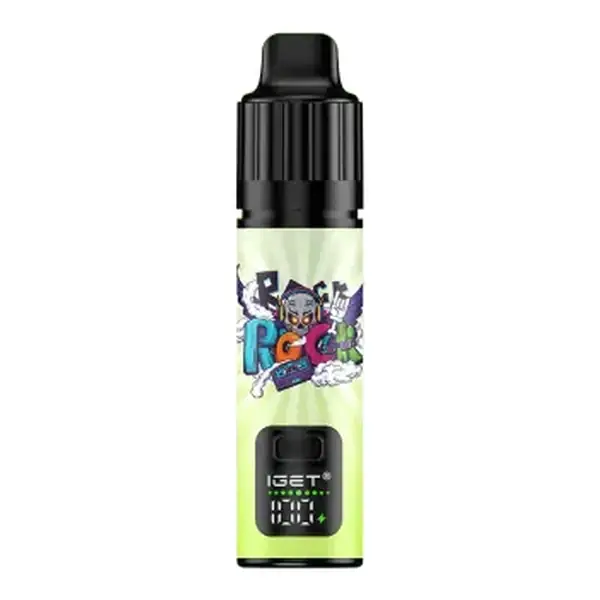 IGET Bar Plus S3 6000 Kit Dynamic Mint disposable vape shown front on against a plain white background, Dynamic Mint flavour