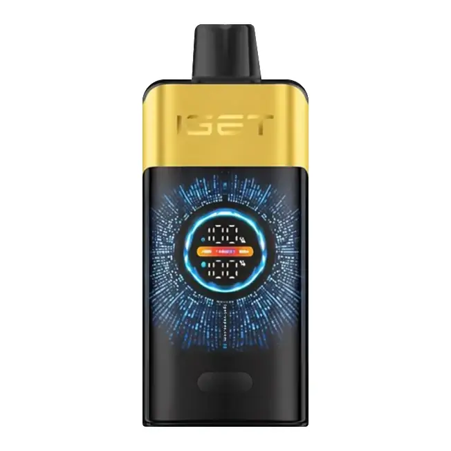 IGET One 12000 Kiwi Pineapple disposable vape shown upright on a plain white background