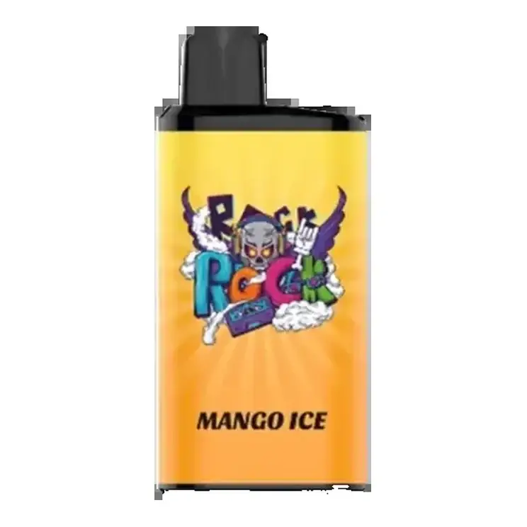 IGET Bar Pro 10000 Mango Ice disposable vape photographed front on against a white background