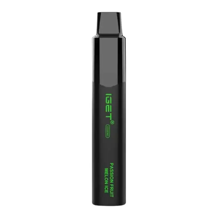 IGET Legend 4000 Passion Fruit Melon Ice disposable vape photographed front on against a white background