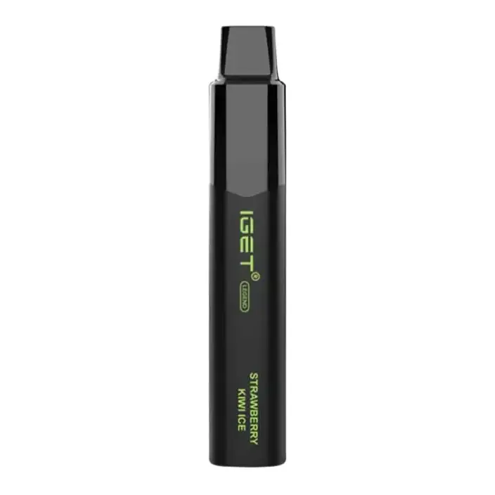 IGET Legend 4000 Strawberry Kiwi Ice disposable vape in Strawberry Kiwi Ice, product photo on white