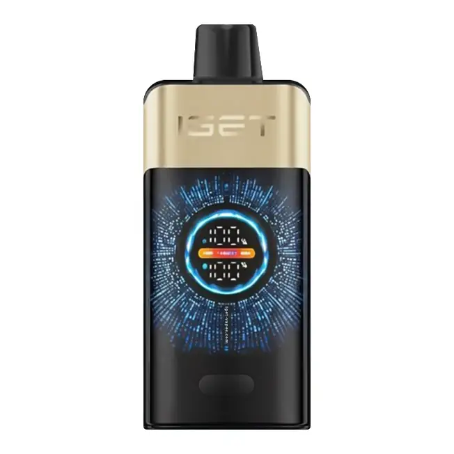 Front view of the IGET One 12000 Tropical Orange Monster disposable vape in Tropical Orange Monster